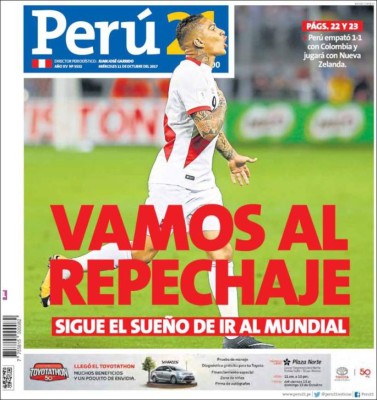 ¡EMOTIVAS! Así amanecieron las portadas tras disputarse la última fecha para Rusia 2018