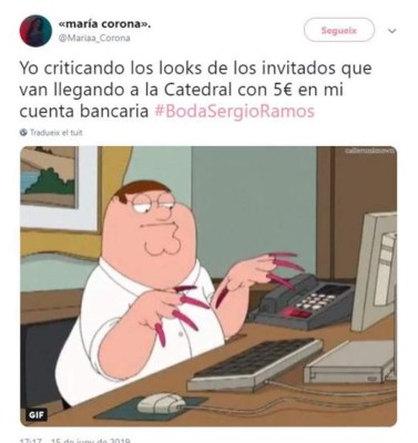 Los memes destrozan a Sergio Ramos y Pilar Rubio por su boda 'galáctica'