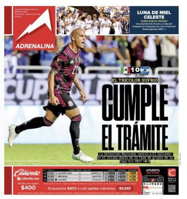 'Un equipo infame y no espantan a nadie': prensa y periodistas mexicanos arrementen tras el sufrido triunfo contra El Salvador &nbsp;&nbsp;