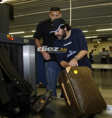 ¡Hotel y camisa de Motagua! El día que Diego Maradona visitó el Estadio Olímpico