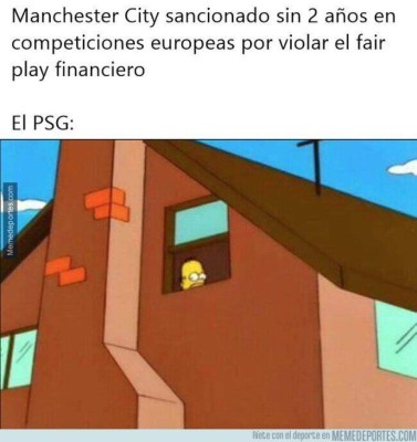 Los memes destrozan al Manchester City y a Pep Guardiola tras la dura sanción de la UEFA
