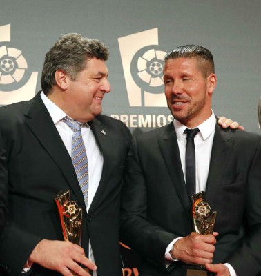 Cristiano se lleva tres premios en Gala de la Liga de España