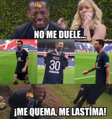 Hacen pedazos a Barcelona y su fanaticada: los jocosos memes de la presentación de Messi con el PSG
