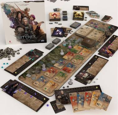 Anunciado el juego de mesa competitivo The Witcher: Path of Destiny, que iniciará su financiamiento