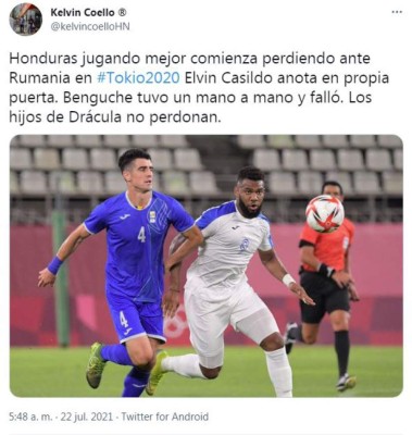 Sin gol y responsabilidad de Falero: Los comentarios de los periodistas de la derrota de Honduras ante Rumania