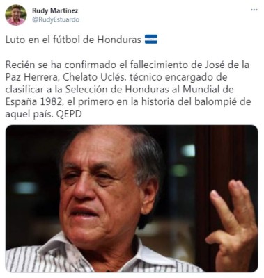 'Se apagó la luz más brillante del fútbol de Honduras': Los desgarradores mensajes tras la muerte de Chelato Uclés