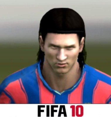 Así se ha ido transformando Lionel Messi en los videojuegos de FIFA