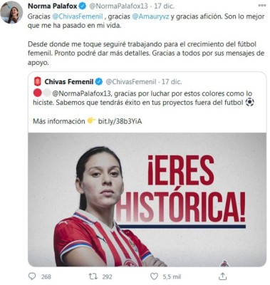 Norma Palafox, la sensual jugadora que ya no van a ver con Chivas en la Liga MX Femenil