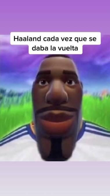 Haaland, señalado con memes tras no anotar en el partidazo Real Madrid - City en Champions League