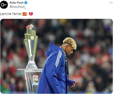 Cristiano Ronaldo campeón de la Liga de Naciones y los memes ponen en su lugar a Lamine Yamal con su España