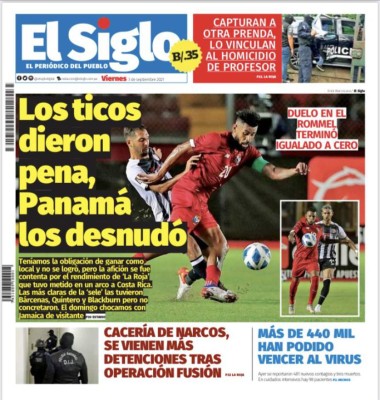 'Keylor jode a Panamá', 'Ilusiona', 'Qatar se ve lejos': lo que dice la prensa en Concacaf tras el inicio del octagonal