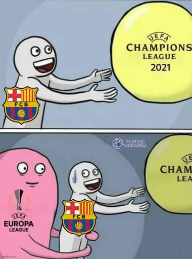 Memes: Bayern destroza a Barcelona y se desatan las burlas por jugar UEFA Europa League