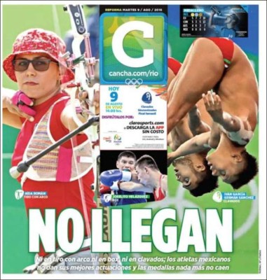 PORTADAS: Lo que el mundo amaneció diciendo este martes 09 de agosto