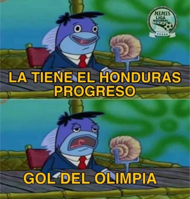 Olimpia, protagonista de los memes tras humillar al Honduras Progreso en el estadio Nacional