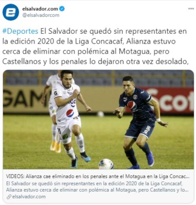 'Castellanos y los penales lo dejaron desolado': La prensa internacional sobre el pase de Motagua en Liga Concacaf