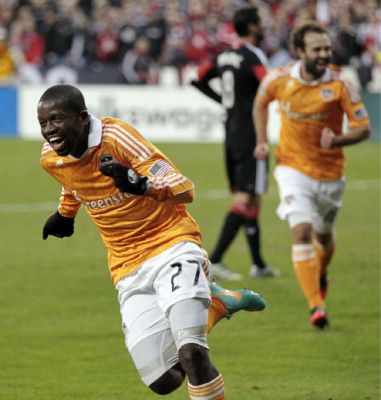Boniek García y el Houston Dynamo .