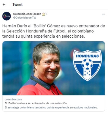 'Con casi misión imposible y confían enderezar el rumbo': La prensa internacional sobre la llegada del Bolillo Gómez a Honduras