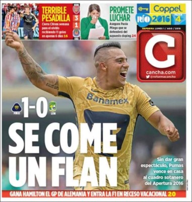 Las portadas de los diarios deportivos más importantes de este lunes
