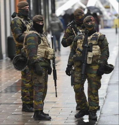 FOTOS: Así amaneció Bruselas ante alerta máxima por terrorismo
