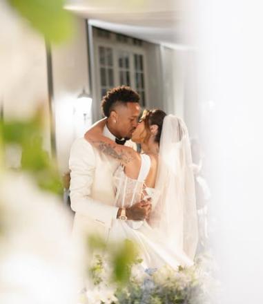 Militao se casó con una bella modelo y los únicos tres jugadores del Real Madrid en la boda: ¡se robaron el show!