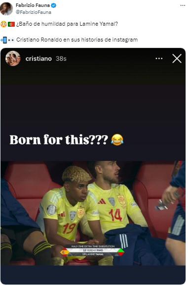 Cristiano Ronaldo campeón de la Liga de Naciones y los memes ponen en su lugar a Lamine Yamal con su España