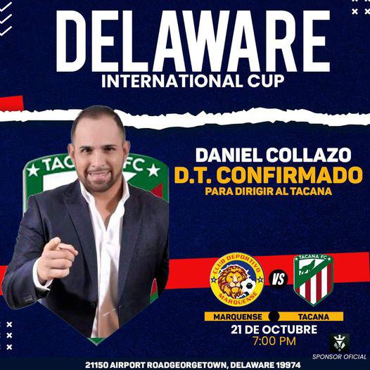 Delaware International Cup se viste de gala con el duelo entre Marquense de Guatemala ante Tacana FC de Estados Unidos