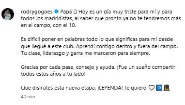 Cristiano Ronaldo se despide de Modric, la sentida carta de Bellingham y el mensaje de Kroos: Iremos a muerte por ti