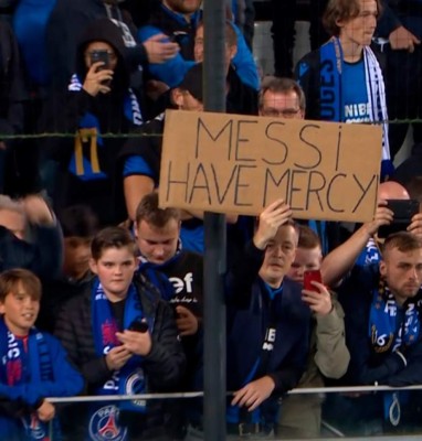 La extraña petición de un hincha a Messi, la decepción del argentino y alarma con Mbappé