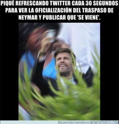 Barcelona y Bartomeu, las víctimas favortitas de los memes del fichaje de Neymar