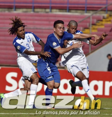 FOTOS: Lo que no viste por TV del triunfo de Honduras ante El Salvador