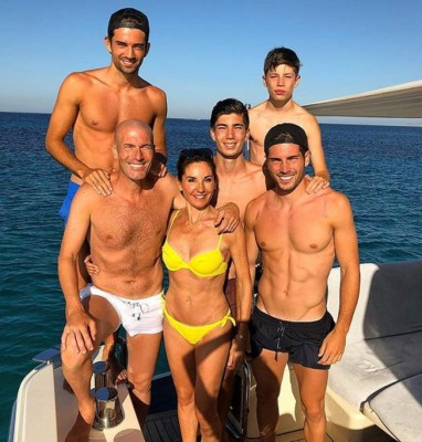 ¡De lo más lindo! Así la vive Zidane mientras el Real Madrid se hunde en crisis