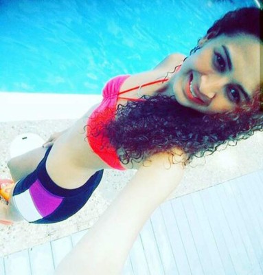 Katterin Díaz, la hondureña que es futbolista profesional y modelo en EUA