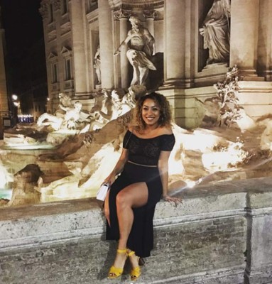 Así es Sabrajna, la discreta novia de Kingsley Coman, el crack que le dio la Champions al Bayern Múnich