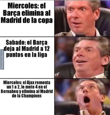 Los otros memes que terminan de 'liquidar' al Real Madrid tras la eliminación en Champions League