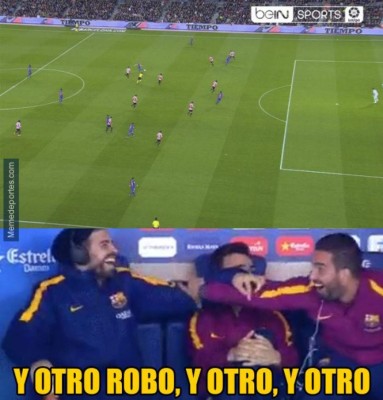 ¡Imperdibles! Por fin los memes están a a favor del Barcelona