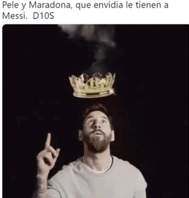Los memes 'trituran' a Pelé tras el gol de Lionel Messi contra Leganés, ¡con la derecha!