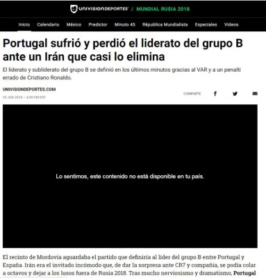 PORTADAS: Así ven a la Portugal de Ronaldo por su pase a octavos de Rusia 2018
