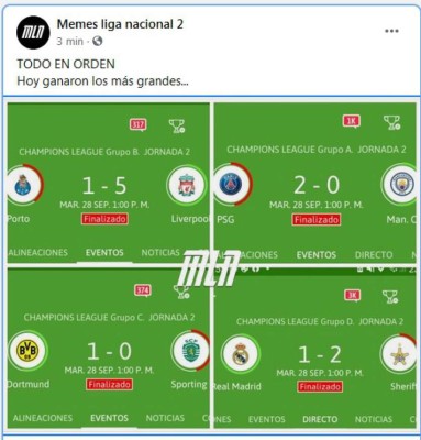 Real Madrid cae ante el Sheriff, Messi se acostó en la barrera y los memes los destrozan