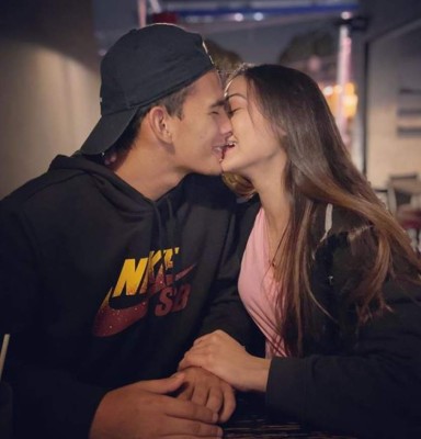 Mariana Espinoza, la dulce compañía y novia del futbolista de Olimpia Rembrandt Flores