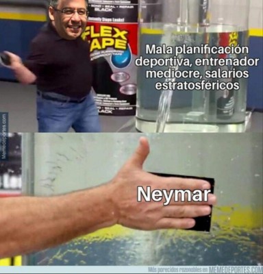 Barcelona y Bartomeu, las víctimas favortitas de los memes del fichaje de Neymar