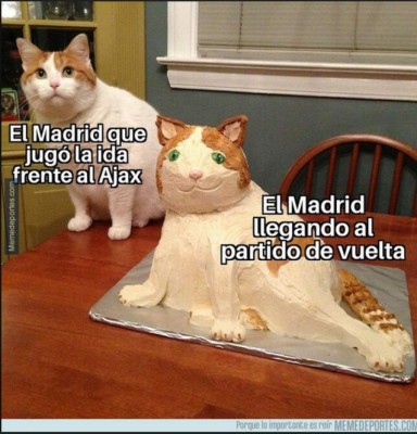 Los memes destruyen a un Real Madrid goleado y eliminado de la Champions por el Ajax