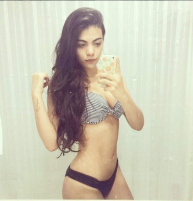 Ella es Miranda, la bella hermana del futbolista mexicano Raúl Jiménez