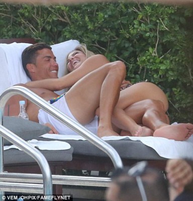 FOTOS: Las nuevas imágenes de Cristiano Ronaldo con la modelo Cassandre Davis