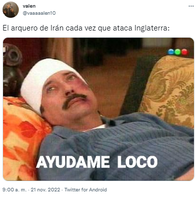 ¡Para morir de risa! Los divertidos memes que dejó la paliza de Inglaterra sobre Irán en el Mundial de Qatar