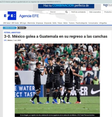 Amistoso insípido y la respuesta de Martino: La prensa de México tras la goleada a Guatemala