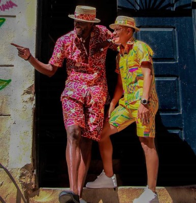 ¡Hasta la hace de modelo! Así es la nueva vida del volante hondureño Bryan Moya en Angola