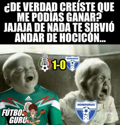 Memes y caricaturas: Así nos destruyen en México tras vencer a Honduras