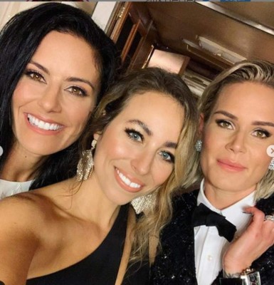 Dos jugadoras de la selección de Estados Unidos se casan con Rapinoe como dama de honor