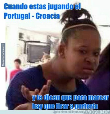 Los mejores memes del triunfo de Cristiano Ronaldo y Portugal ante Croacia