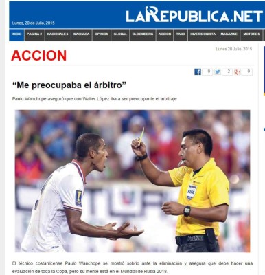 Prensa de Costa Rica: 'Concacaf nos roba todo el oro'